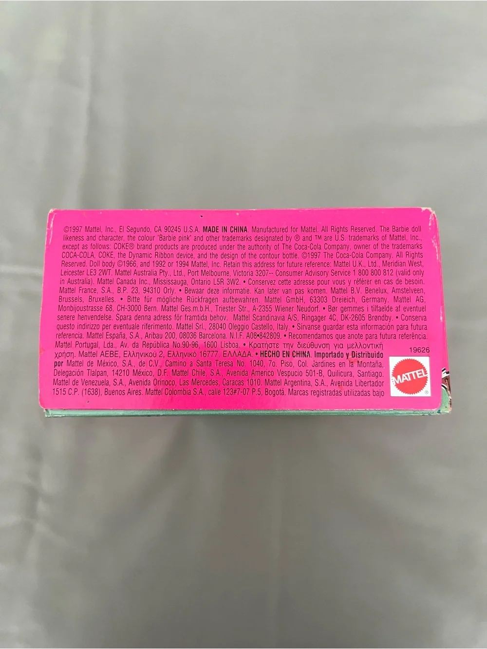 Barbie Coca-Cola Picnic 1997 & Coca-Cola Splash Set 1999 Dolls in Original Boxes